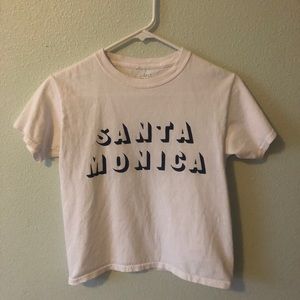 Brandy Melville cropped tee